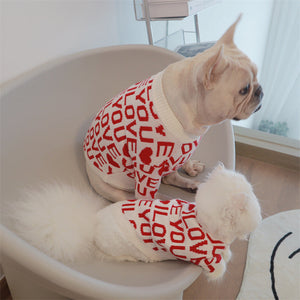 Keep Your Pup Cozy with Our Dog Clothes Pet Padded Warm Sweater