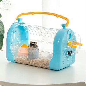 Discover the Portable Cage To Go Out Transparent Bag for Your Hamster