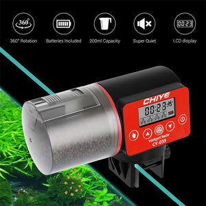 Revolutionize Your Fish Care with the Intelligent Timing Automatic Fish Tank Feeder