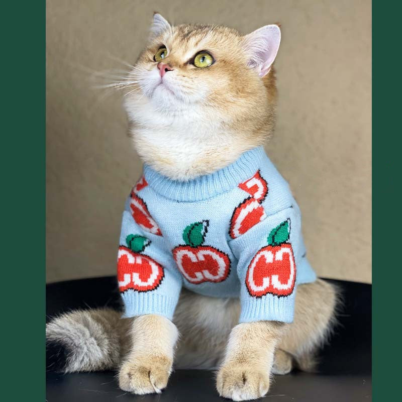 Keep Your Pup Cozy with Our Autumn and Winter Thick Knit Sweater