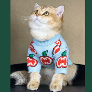 Keep Your Pup Cozy with Our Autumn and Winter Thick Knit Sweater