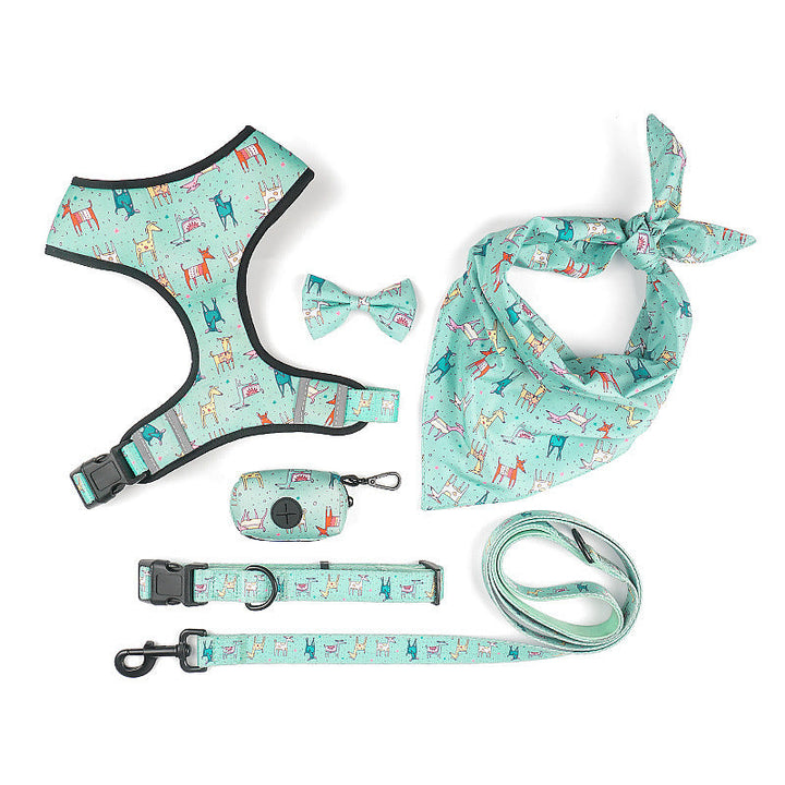 Enhance Your Walks with Our Pet Dog Leash Harness With Bow