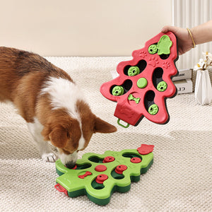 Engage Your Pet with the Interactive Dog Puzzle Toys Christmas Tree