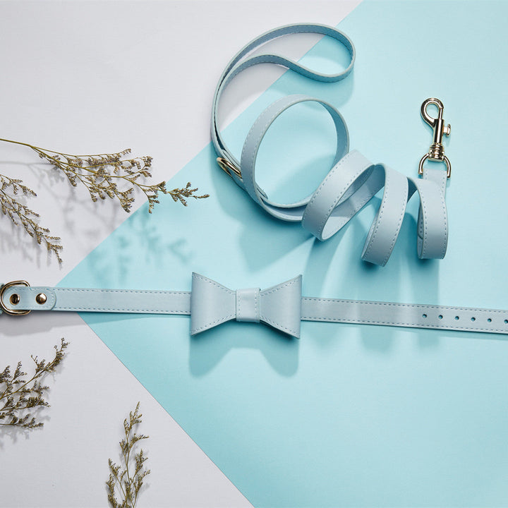 Pet Cute Bow Collar Leash Set: The Perfect Accessory for Your Furry Friend