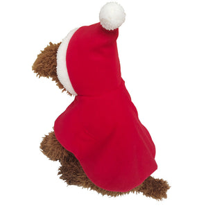 Dog Pet Christmas Cloak With Hood Clothes - The Perfect Festive Outfit for Your Furry Friend