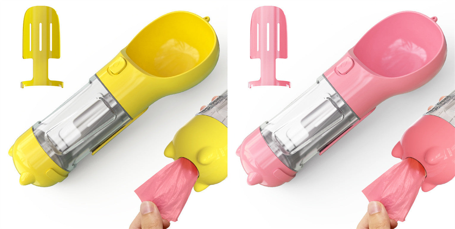 Outdoor Travel 3 In 1 Dog Water Bottle