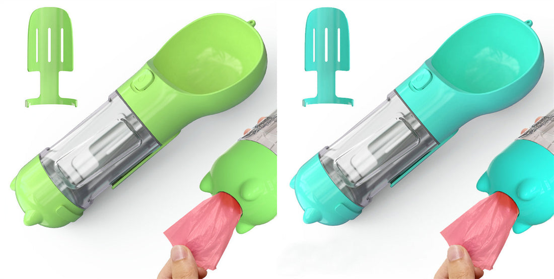 Outdoor Travel 3 In 1 Dog Water Bottle