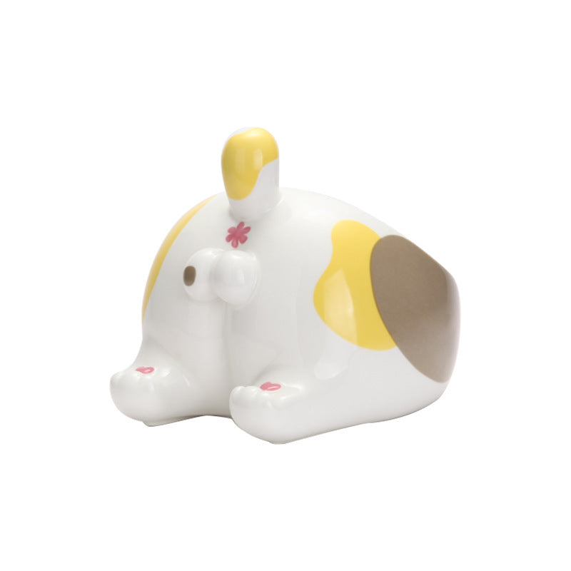 Ceramic Pet Bowl Cat Bowls Feeding Holder