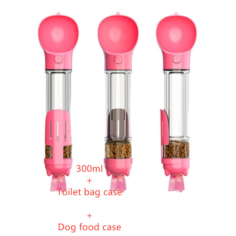 Outdoor Travel 3 In 1 Dog Water Bottle