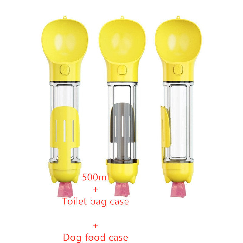 Outdoor Travel 3 In 1 Dog Water Bottle