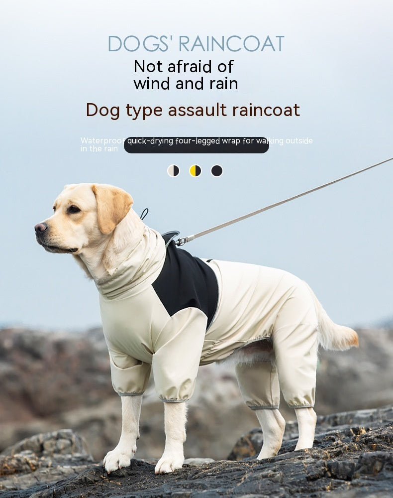 Shell Jacket Four-leg All-inclusive Dog Clothes
