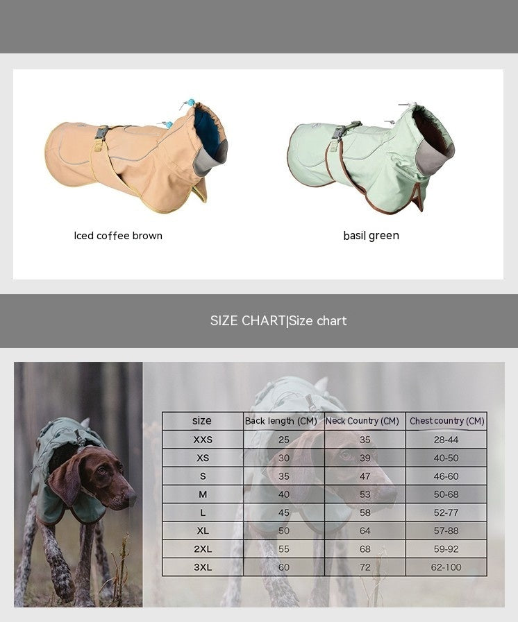 Outdoor Soft Shell Warm Dog Soft Shell Jacket