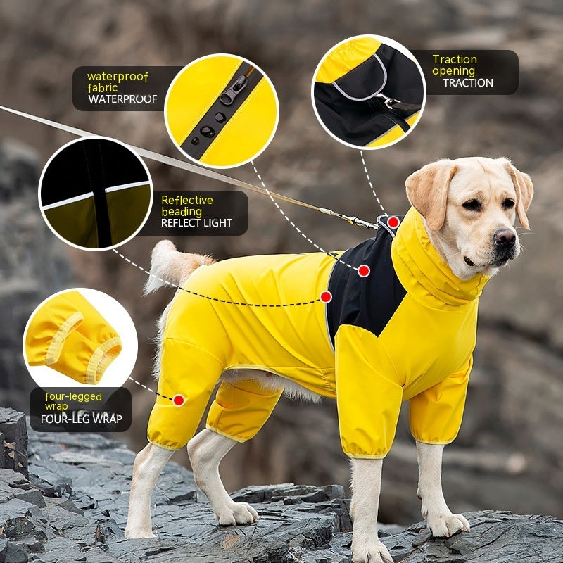 Shell Jacket Four-leg All-inclusive Dog Clothes
