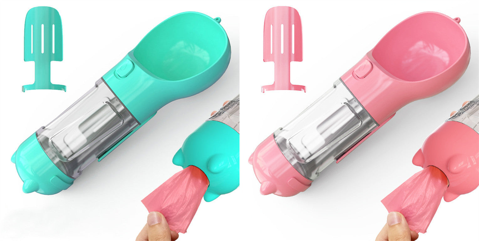 Outdoor Travel 3 In 1 Dog Water Bottle