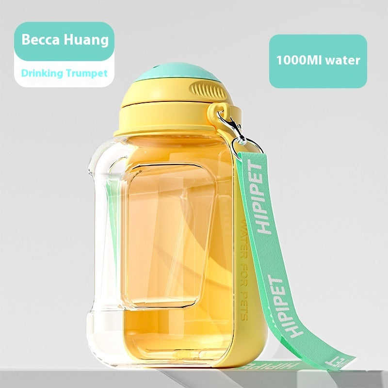 Drinking Pot Cat Water Dispenser Portable Water Cup