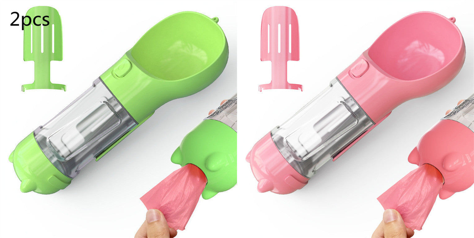 Outdoor Travel 3 In 1 Dog Water Bottle