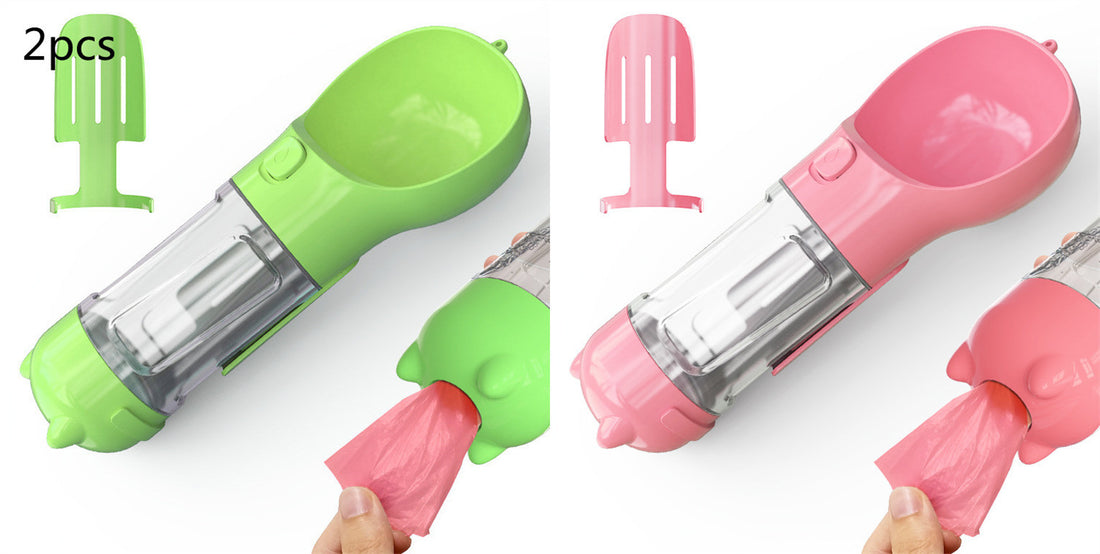 Outdoor Travel 3 In 1 Dog Water Bottle
