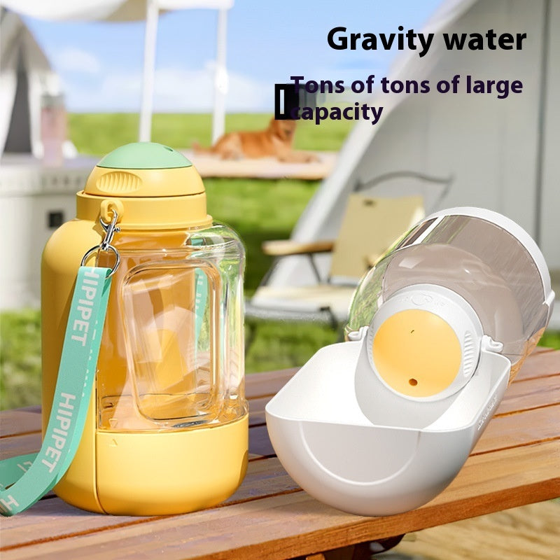 Drinking Pot Cat Water Dispenser Portable Water Cup