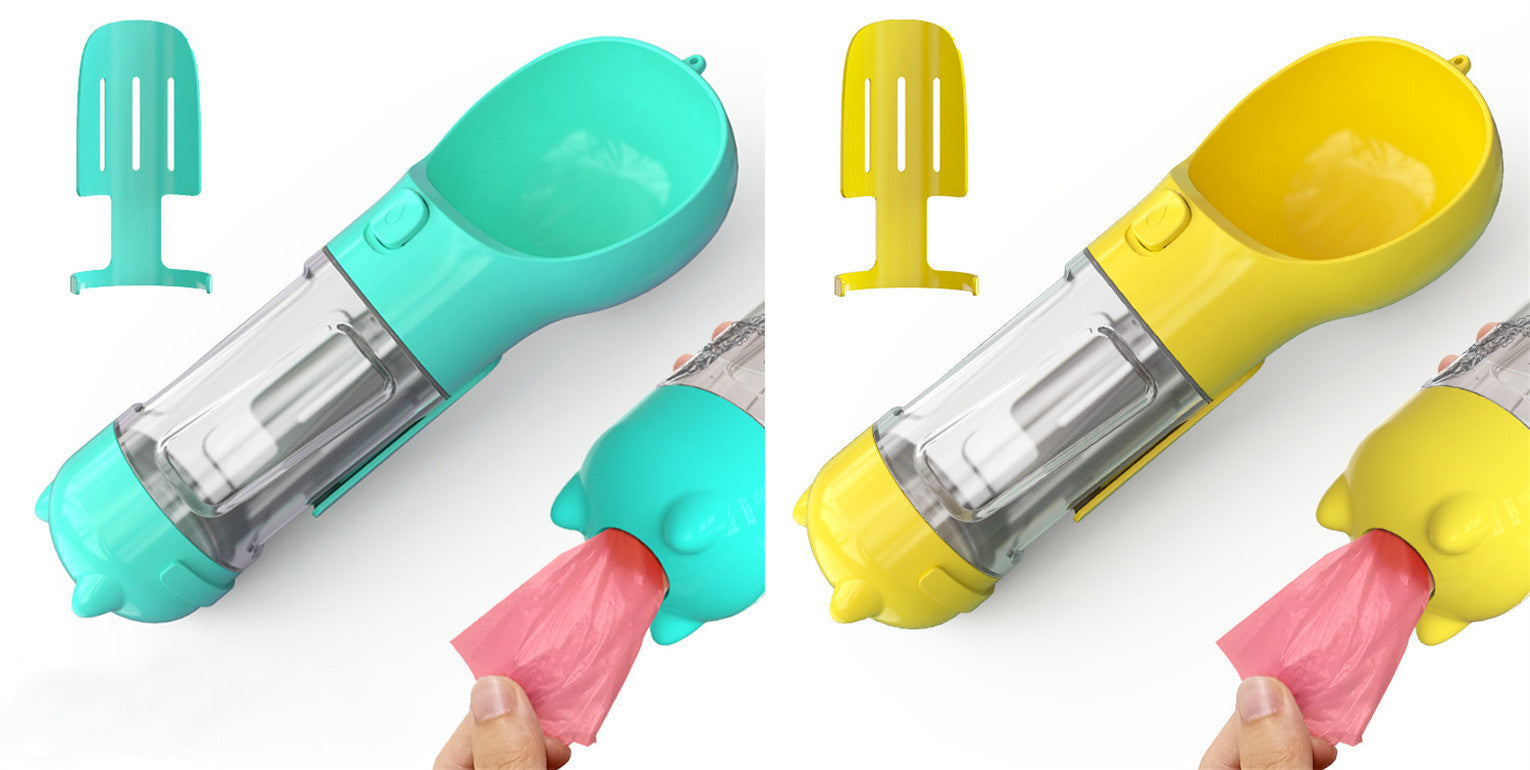 Outdoor Travel 3 In 1 Dog Water Bottle