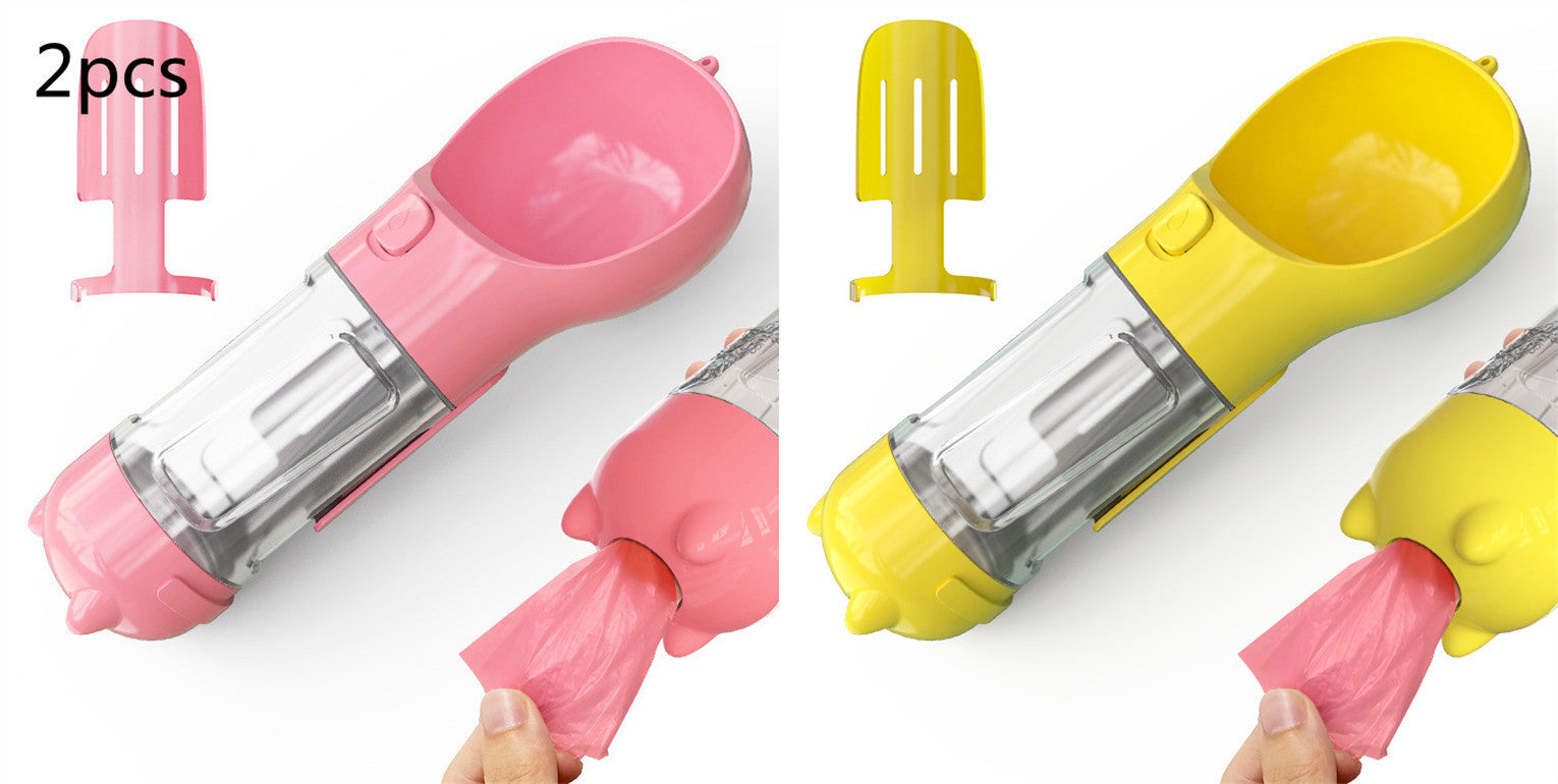 Outdoor Travel 3 In 1 Dog Water Bottle