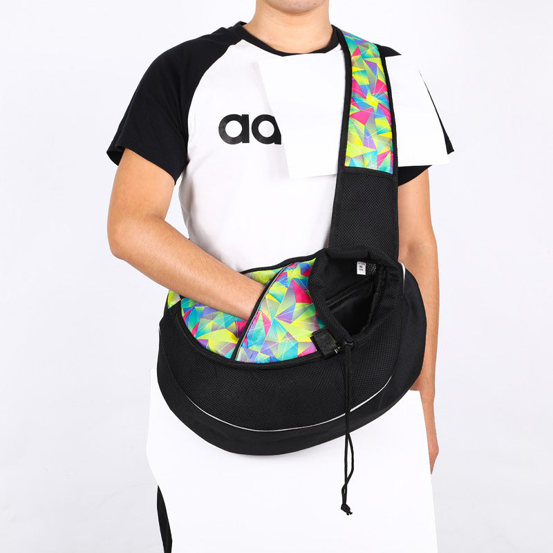 Outdoor Portable Crossbody Bag For Pets