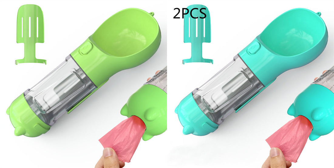 Outdoor Travel 3 In 1 Dog Water Bottle