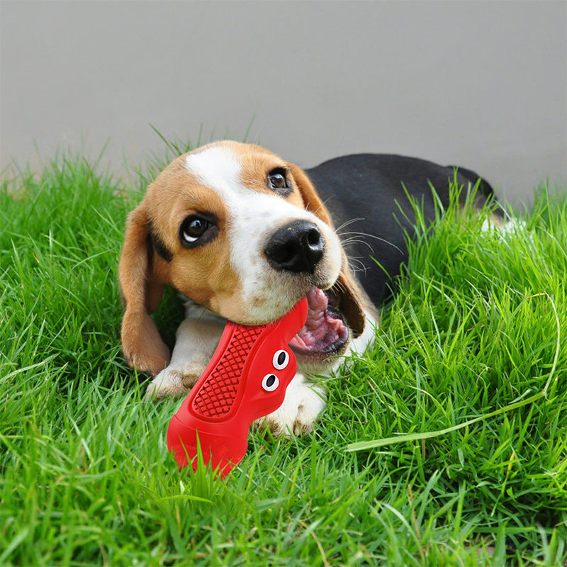 Vocal Rugby Pet Toys Natural Rubber