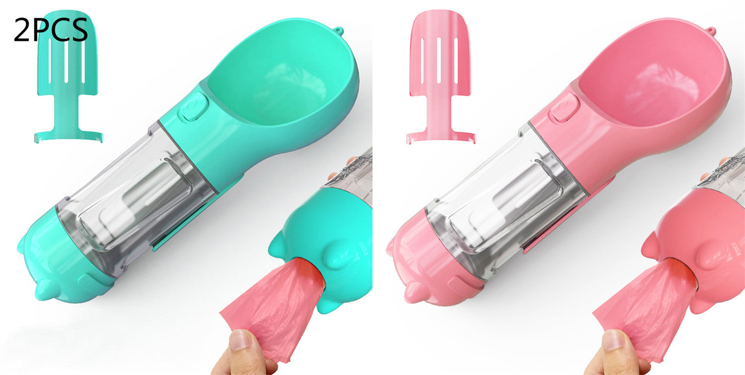 Outdoor Travel 3 In 1 Dog Water Bottle