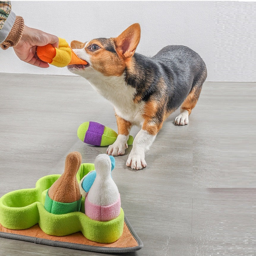 Pet Puzzle Sports Training Bowling Toys