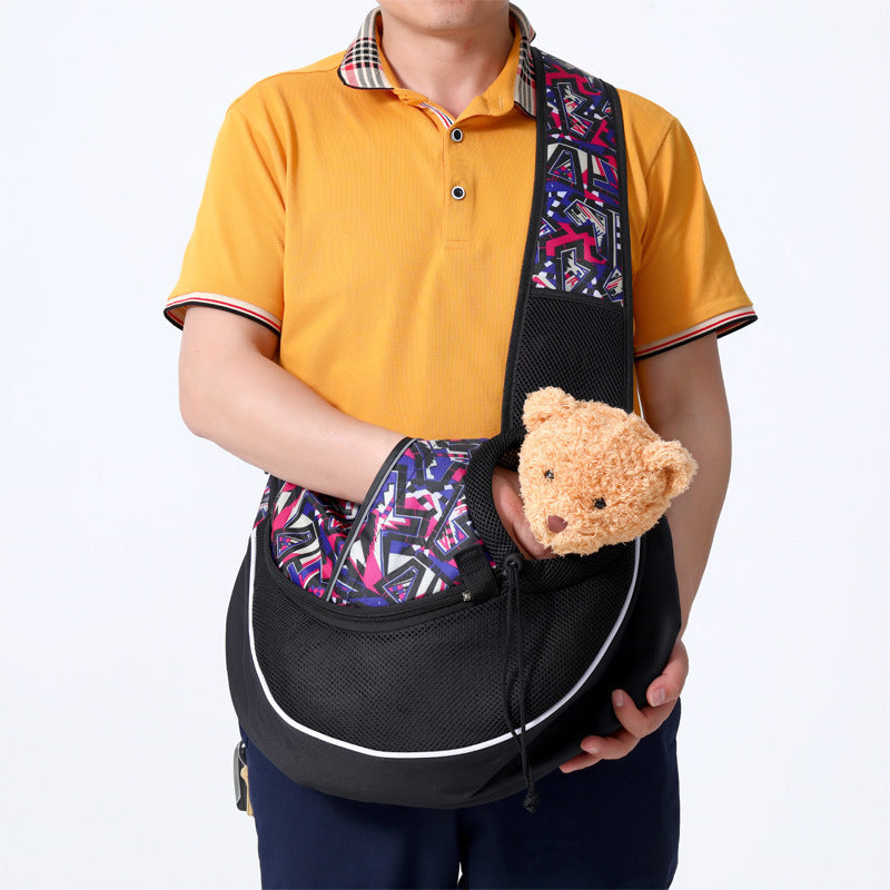Outdoor Portable Crossbody Bag For Pets