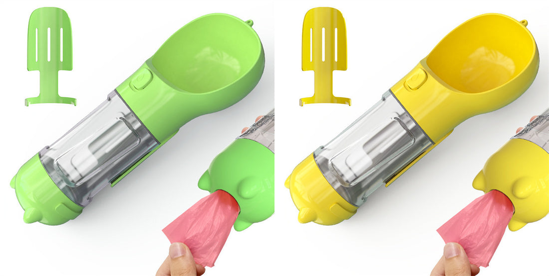 Outdoor Travel 3 In 1 Dog Water Bottle
