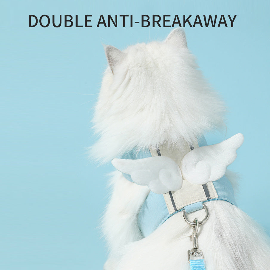 Adjustable Pet Cat Leash Set