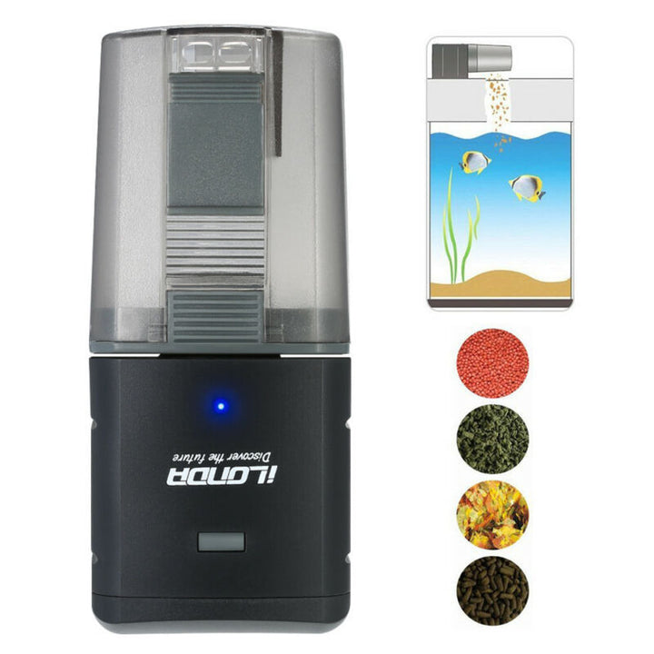 WiFi remote intelligent control fish feeder