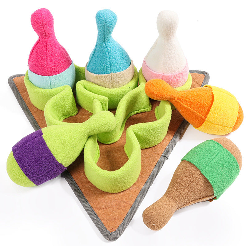 Pet Puzzle Sports Training Bowling Toys