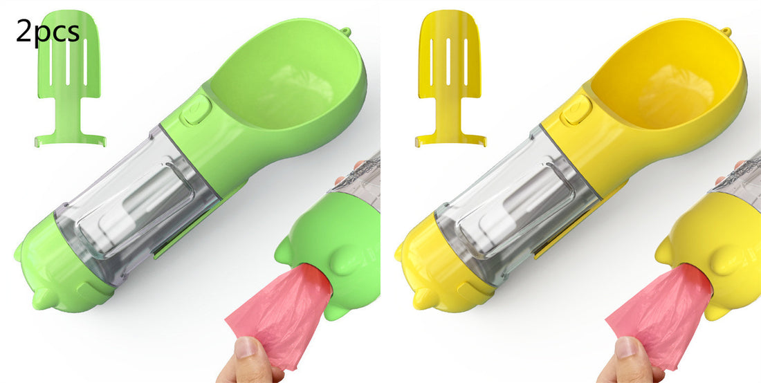 Outdoor Travel 3 In 1 Dog Water Bottle