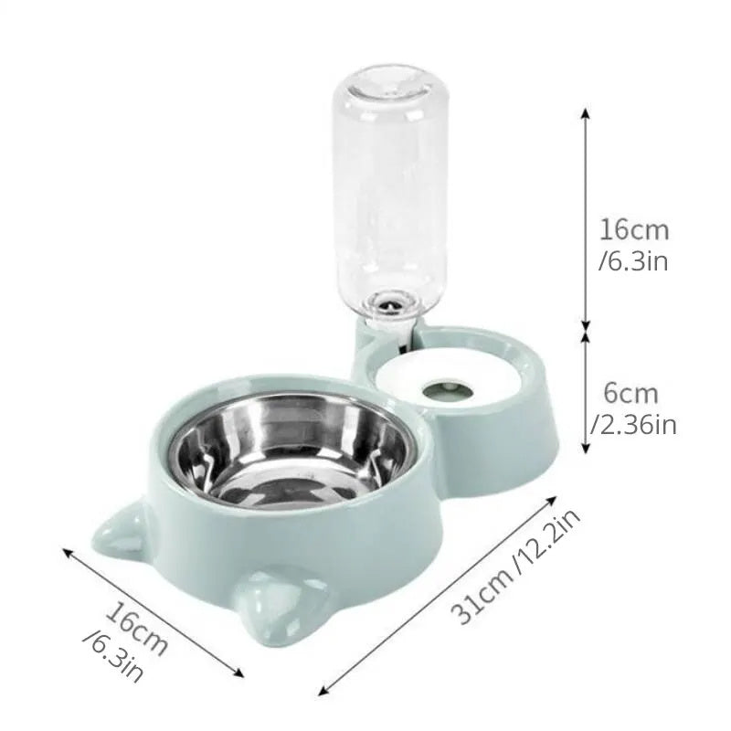 Pet Dog Cat Bowl Fountain Water Feeder