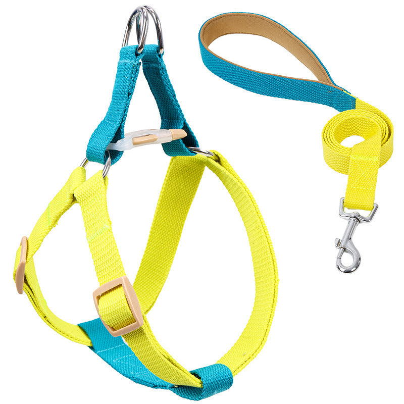 Color Pet Leash Vest-style Dog Leash