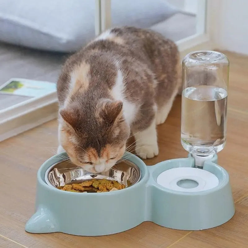 Pet Dog Cat Bowl Fountain Water Feeder