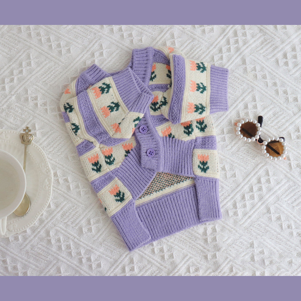Cat Autumn And Winter Knitted Clothes