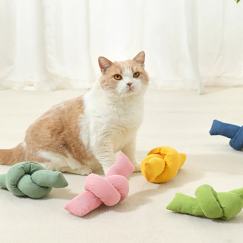 Cats Rope Toys Knots Chew Rope Toy