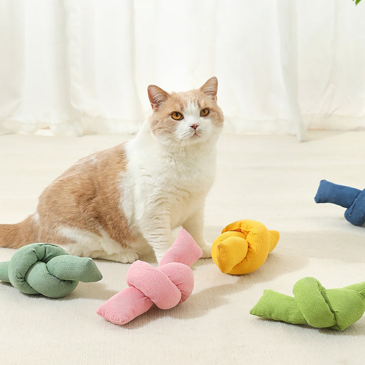 Cats Rope Toys Knots Chew Rope Toy