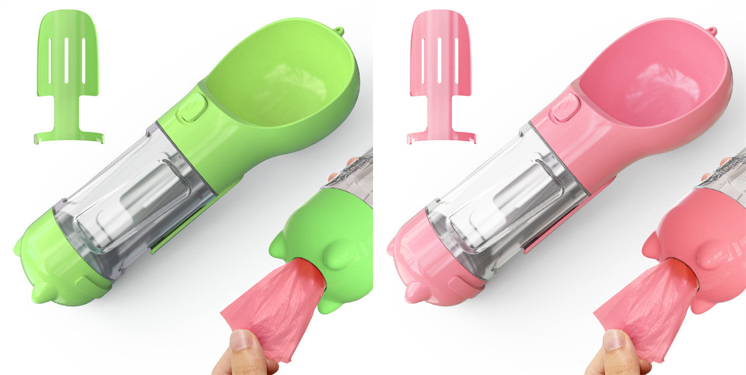 Outdoor Travel 3 In 1 Dog Water Bottle