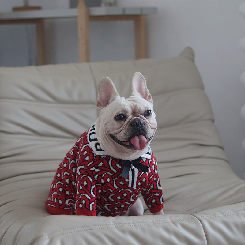 New Dog Clothes Pet Warm Sweater