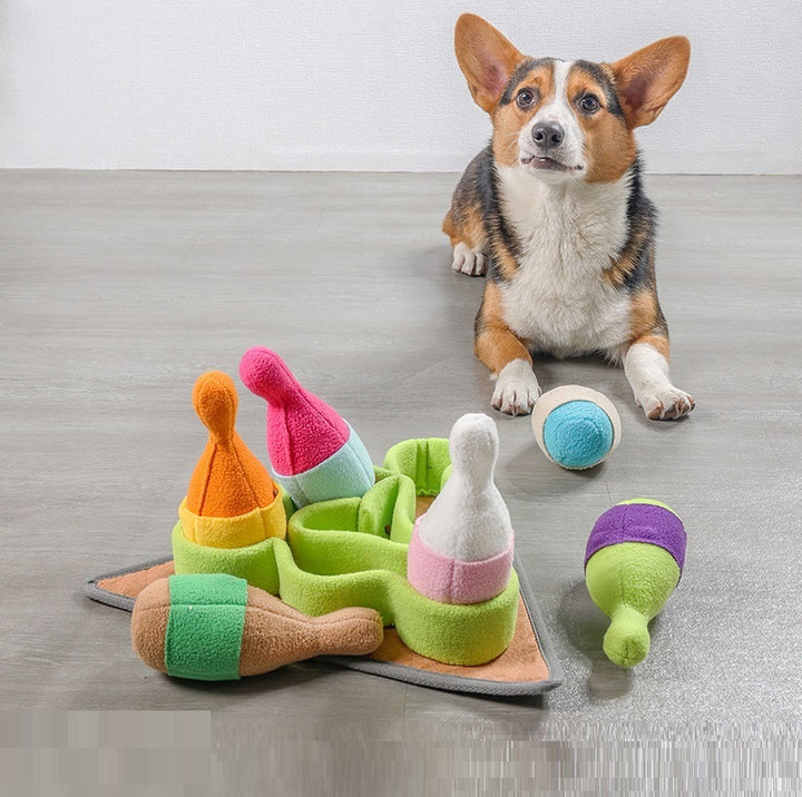 Pet Puzzle Sports Training Bowling Toys
