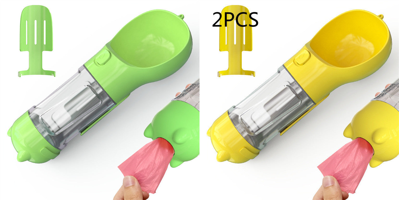 Outdoor Travel 3 In 1 Dog Water Bottle