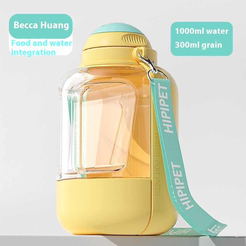 Drinking Pot Cat Water Dispenser Portable Water Cup