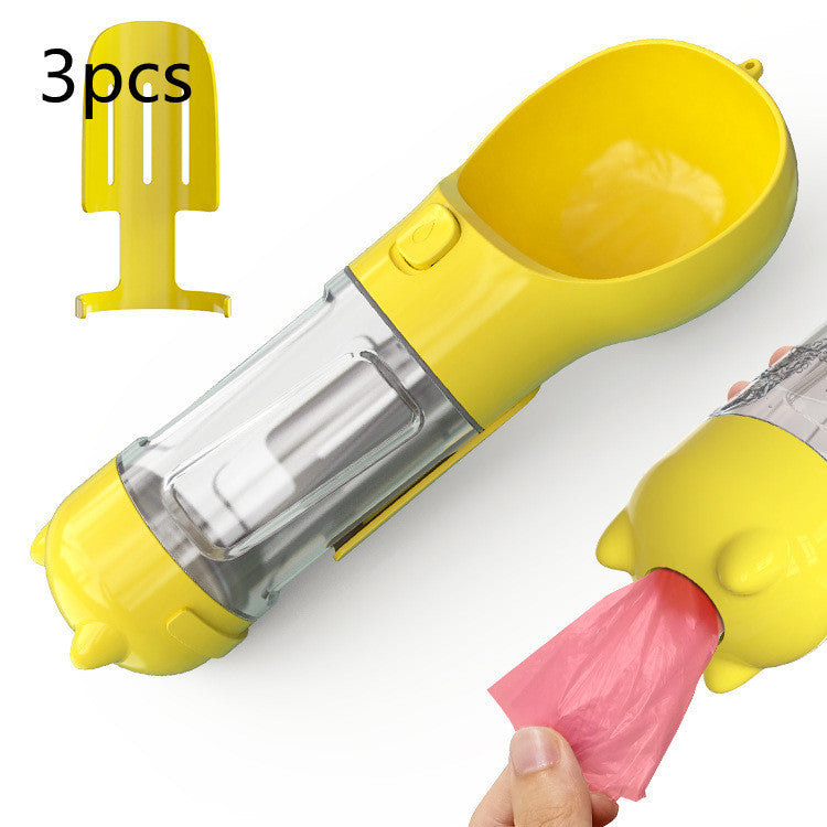 Outdoor Travel 3 In 1 Dog Water Bottle