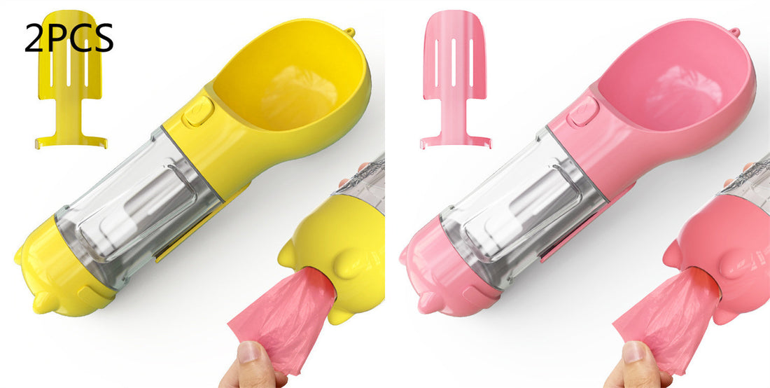 Outdoor Travel 3 In 1 Dog Water Bottle