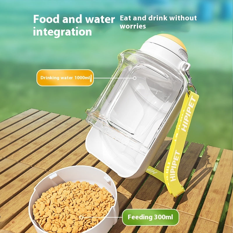 Drinking Pot Cat Water Dispenser Portable Water Cup