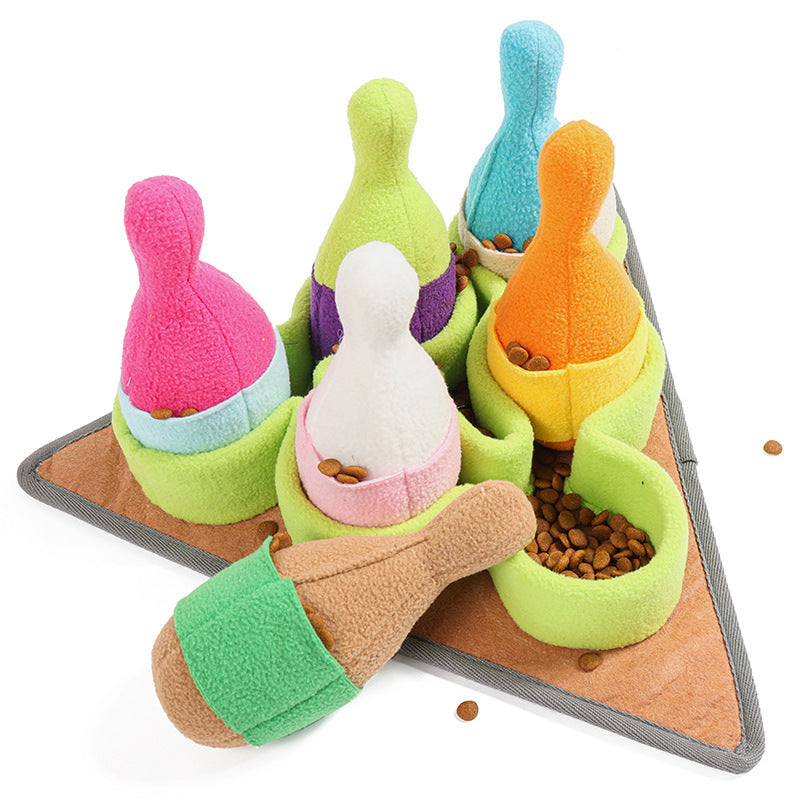 Pet Puzzle Sports Training Bowling Toys